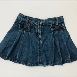 Vintage Janie and Jack denim skirt